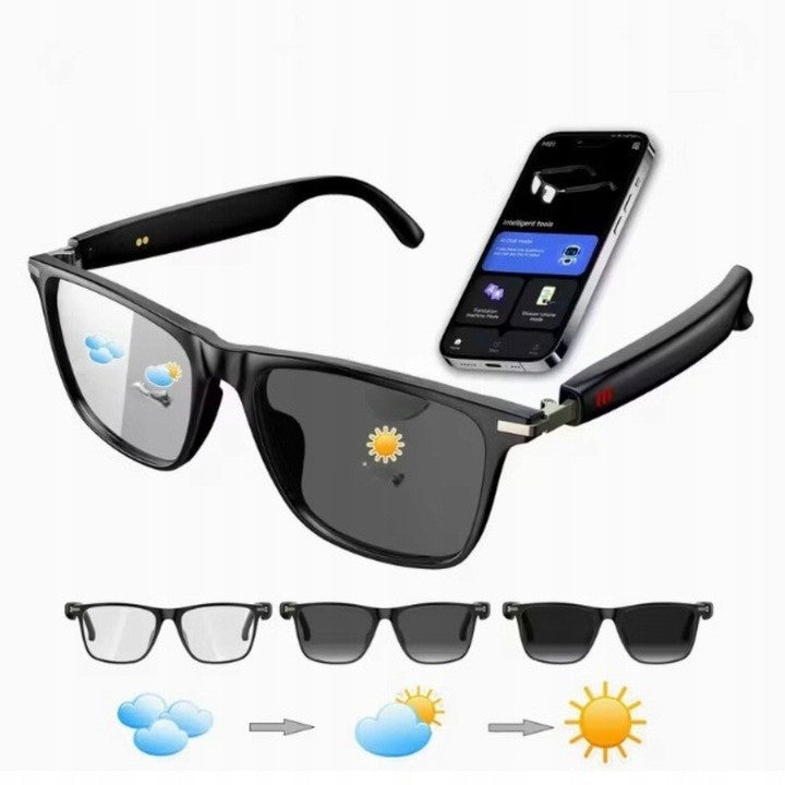 Gafas Inteligentes con Traducción IA y Bluetooth