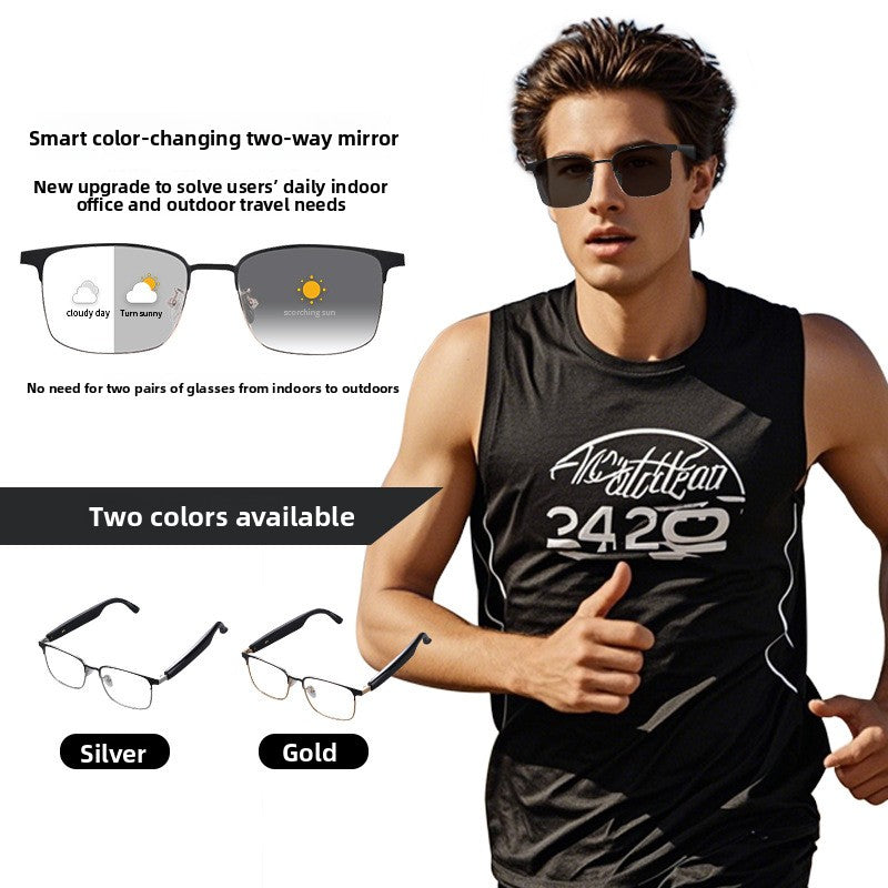 Gafas Inteligentes con Traducción IA y Bluetooth