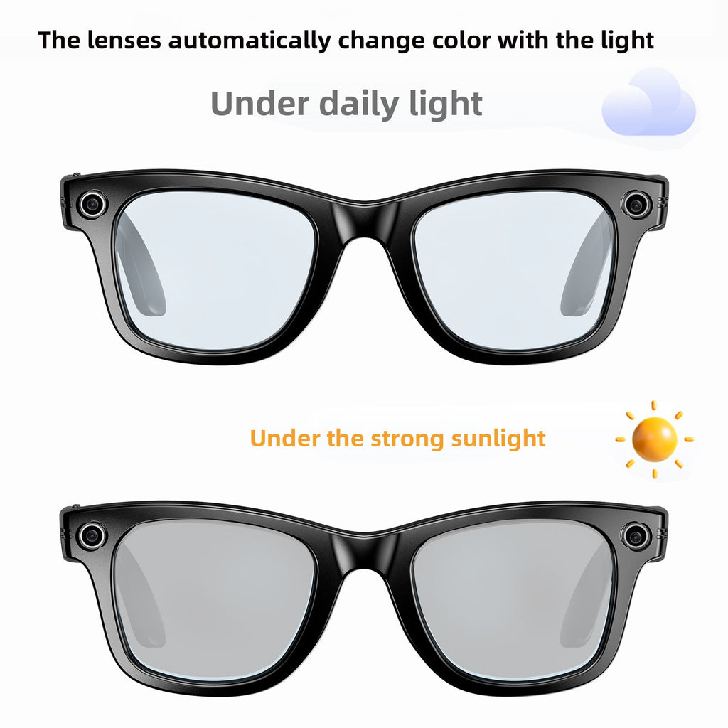 Lentes Inteligentes con IA y Cámara HD – Traducción en Tiempo Real